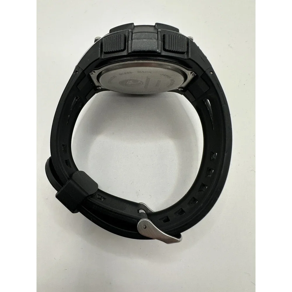Brigadeon BTW1801 Men Watch‎ Black Plastic 50m Light Date Alarm Working Quartz X